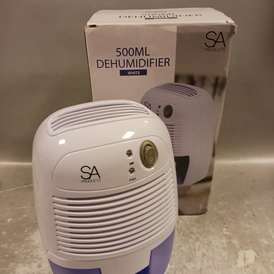 BOXED SA PRODUCTS 500ML DEHUMIDIFIER IN WHITE 