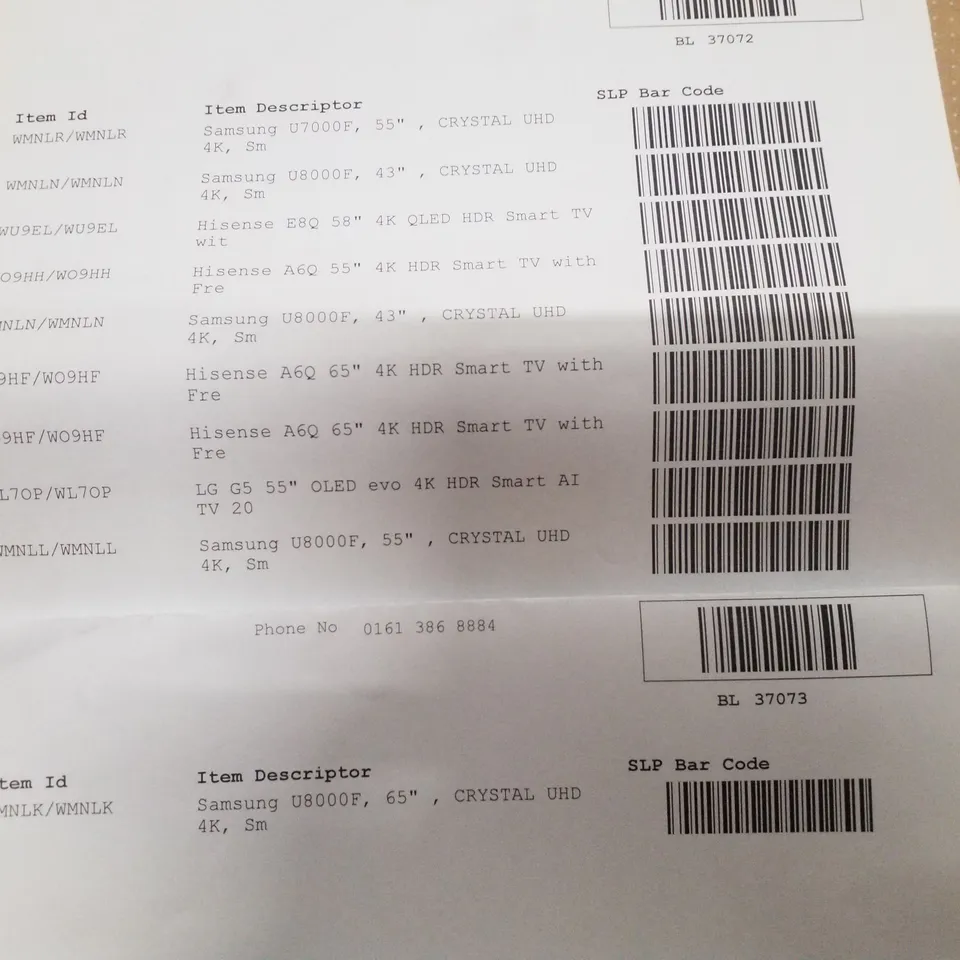 PALLET CONTAINING APPROXIMATELY 10 ASSORTED DAMAGED TVS