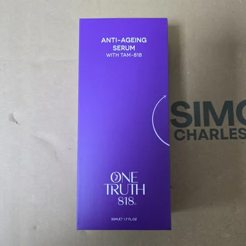 ONE TRUTH 818 ANTI-AGEING SERUM – 50 ML, BOXED
