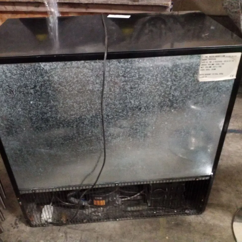 KING KG250SL GLASS-FRONT COMMERCIAL REFRIGERATOR