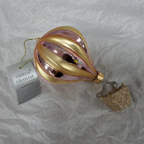 SET OF 12 HOT WATER BALLOON THEMED GISELA GRAHAM HANGING TREE DECORATIONS