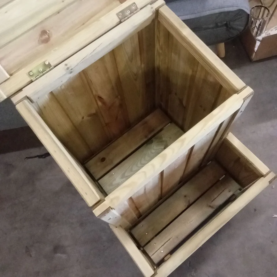 ZEST PARCEL STORE WITH PLANTER
