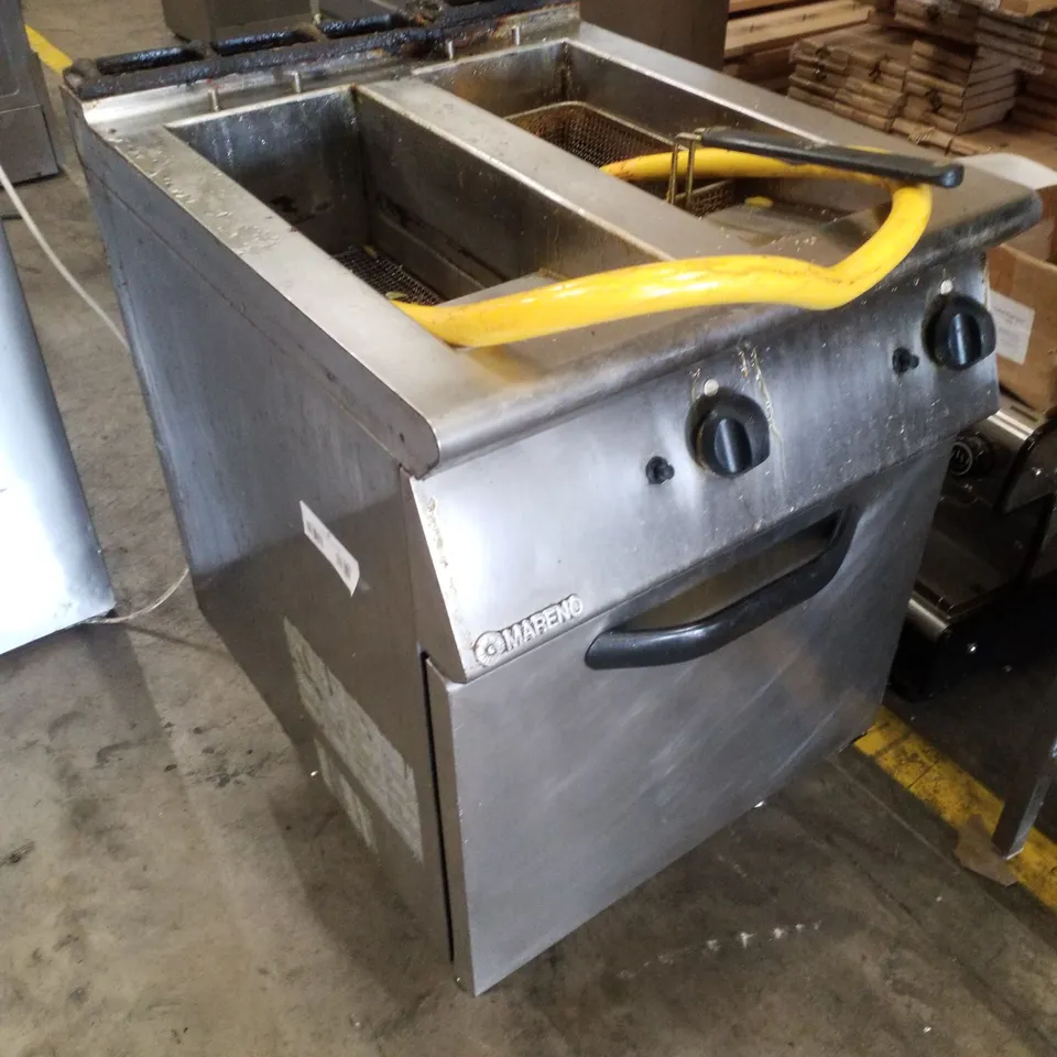 MARENO TWIN TANK GAS FRYER
