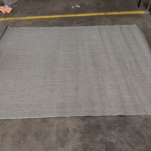 PALERMO FLATWEAVE GREY RUG // 225 X 160CM