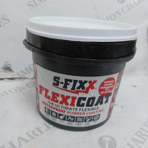 TUB OF APPROX 2KG SFIXX FLEXI COAT LIQUID RUBBER