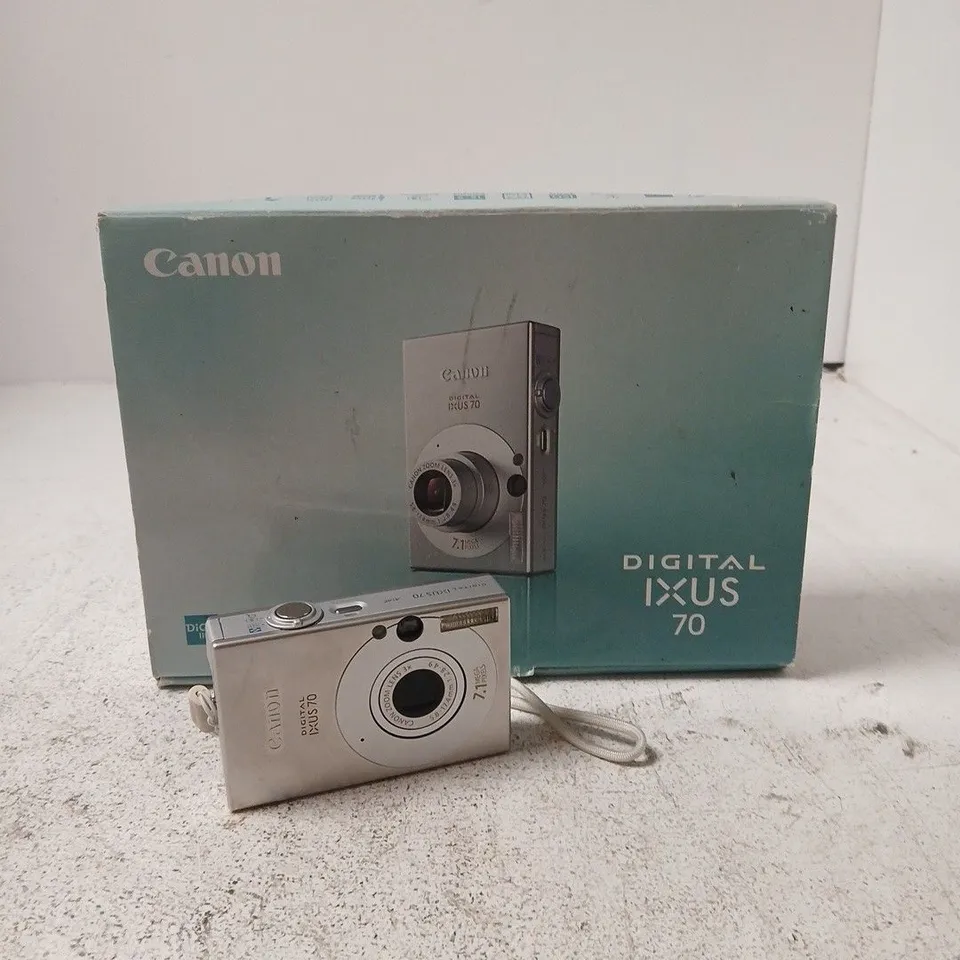 CANON DIGITAL IXUS 70 COMPACT CAMERA