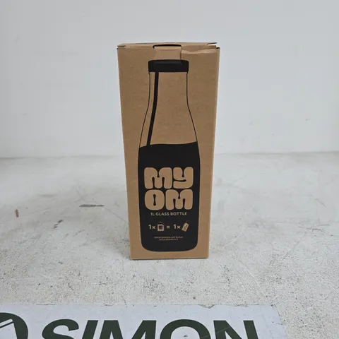 MY OM 1L GLASS BOTTLE BOXED