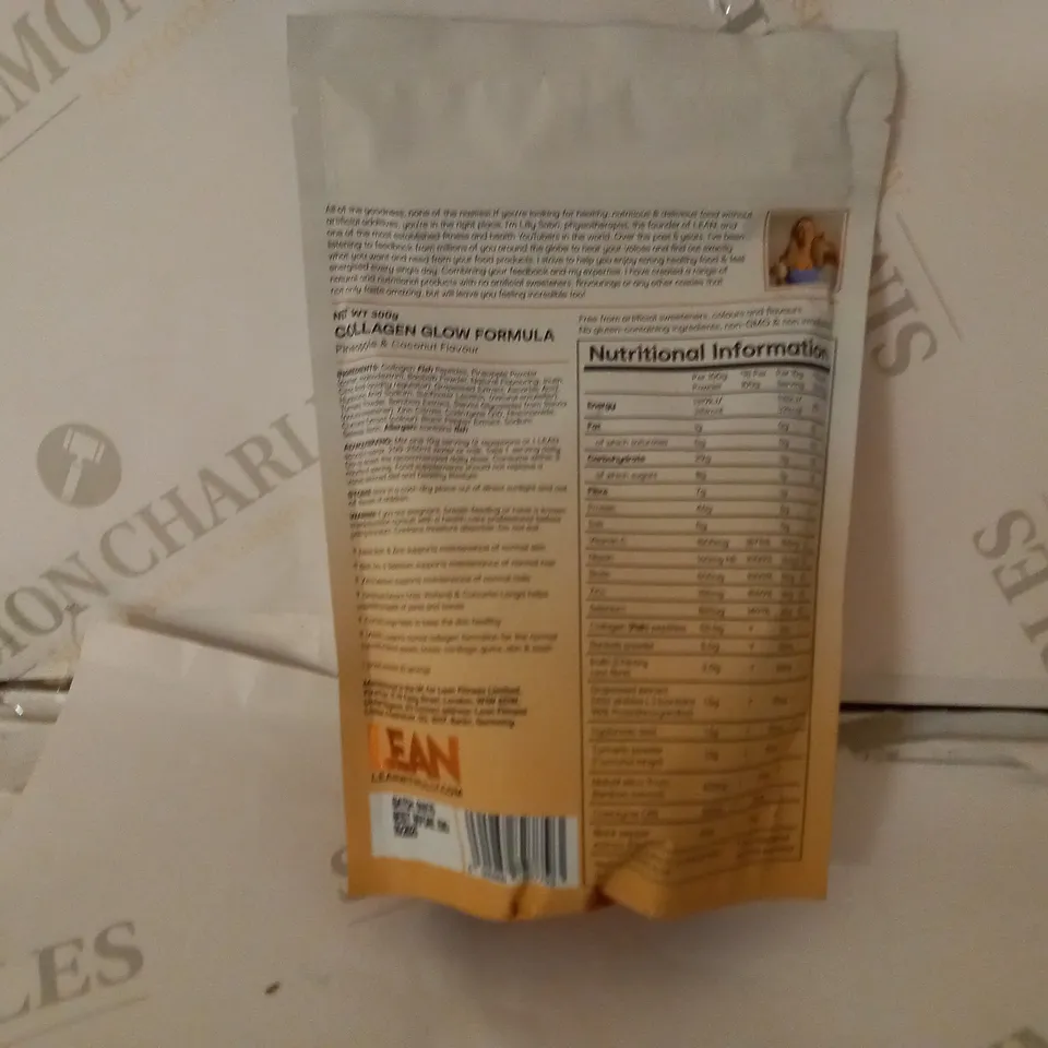 LEAN COLLAGEN GLOW FORMULA - PINEAPPLE & COCONUT FLAVOUR (300g)