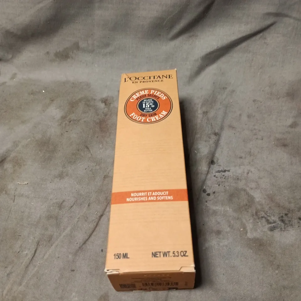 L'OCCITANE FOOT CREAM 150 ML – BOXED