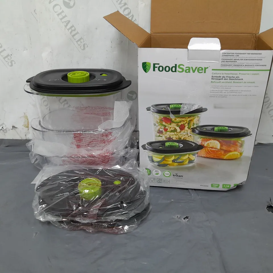 FOOD SAVER LOCKABLE TUPPERWARE 