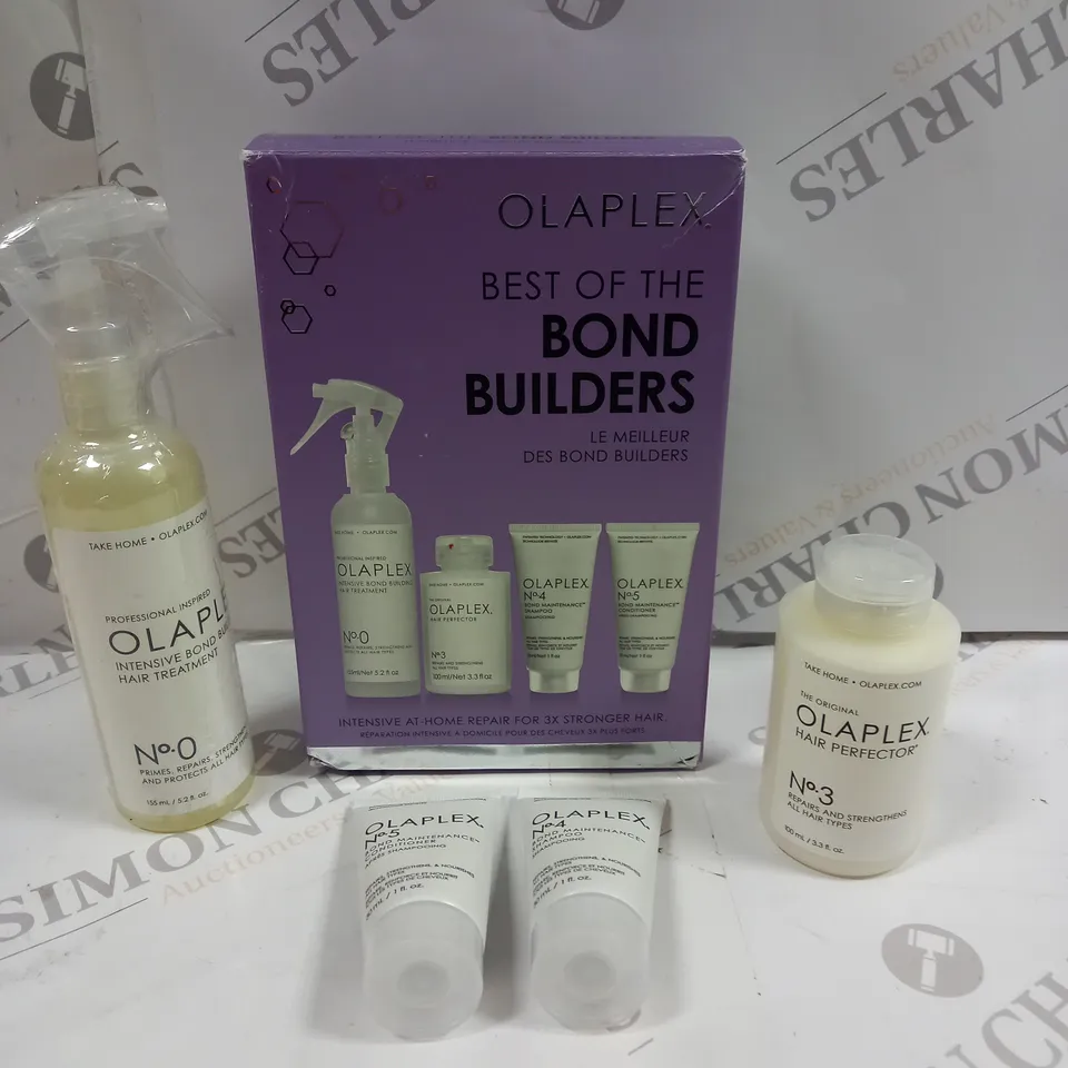 BOXED OLAPLEX BEST OF THE BOND BUILDERS HAIR CARE KIT 