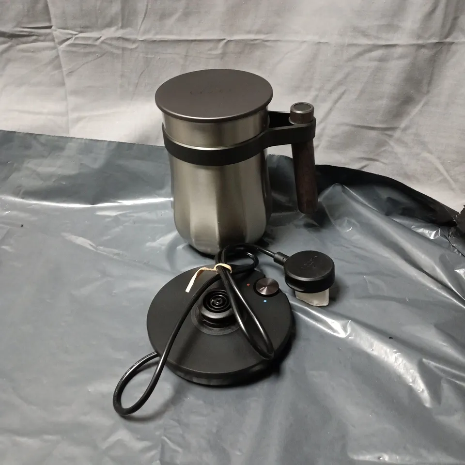 HOTEL CHOCOLAT VELVETISER MAKER – STAINLESS STEEL, BOXED