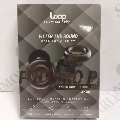 SEALED LOOP EXPERIENCE PRO NOISE REDUCTION EAR PLUGS