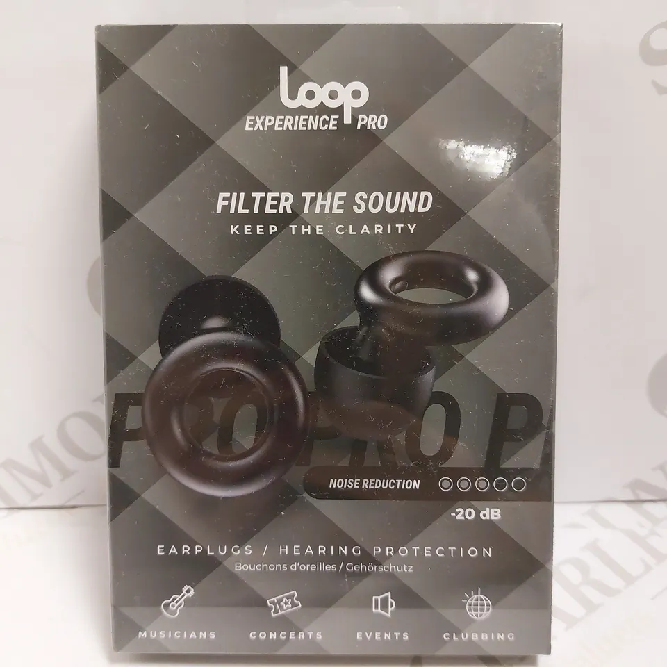 SEALED LOOP EXPERIENCE PRO NOISE REDUCTION EAR PLUGS