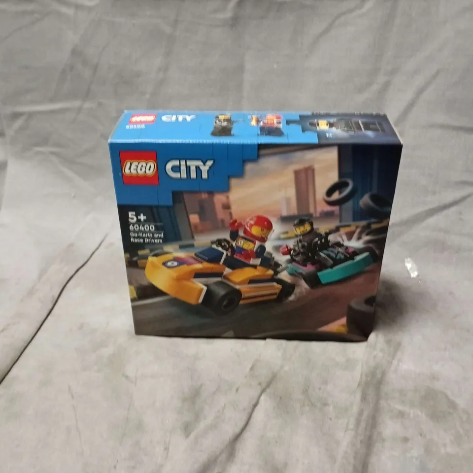 BOXED LEGO CITY GO-KARTS AND RACE DRIVERS - 60400