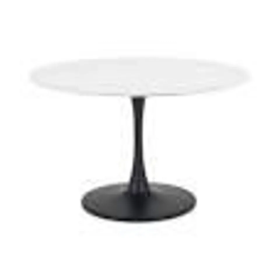 BOXED GERSON 120CM PEDESTAL DINING TABLE (3 BOXES)