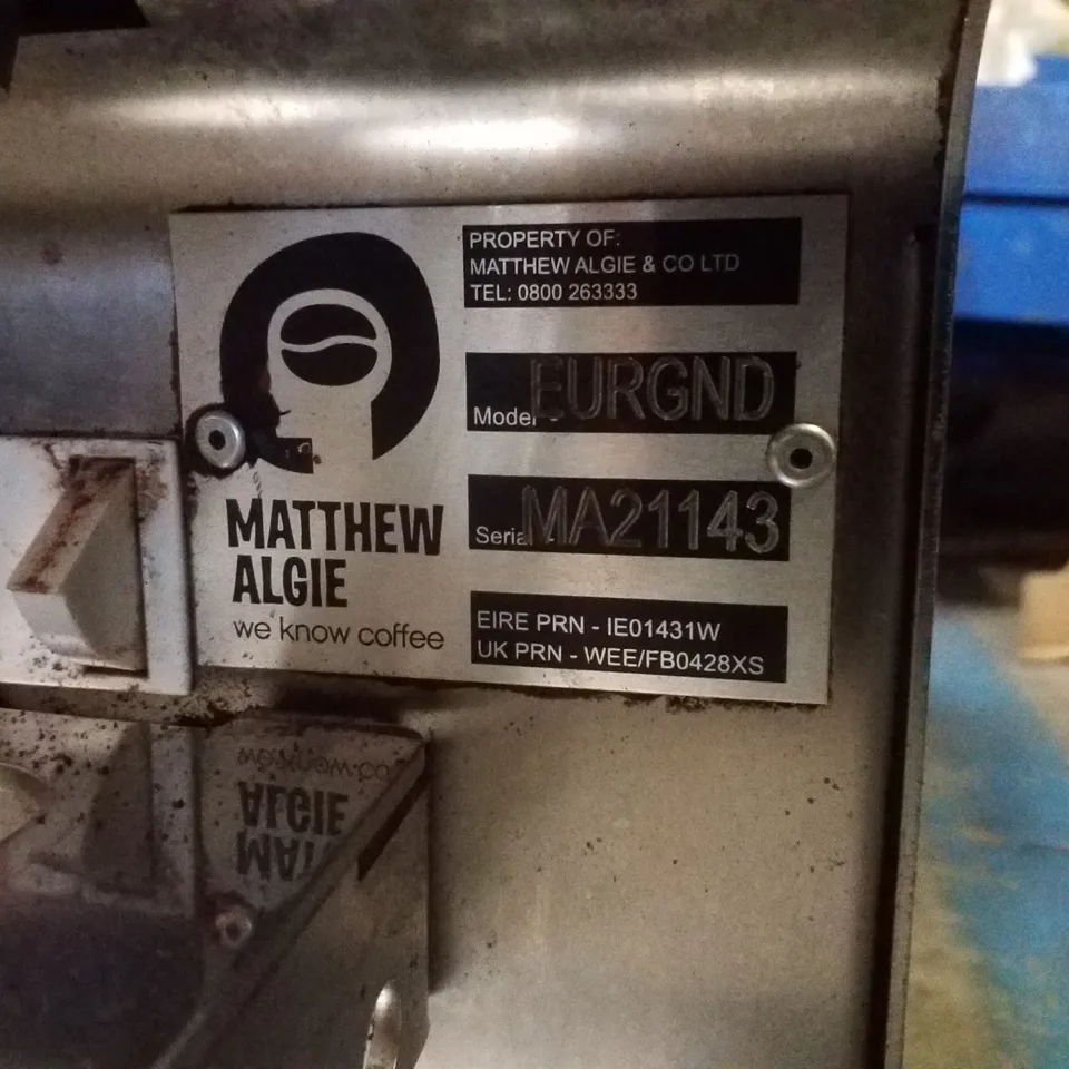 EUREKA EURGND MYTHOS COFFEE GRINDER