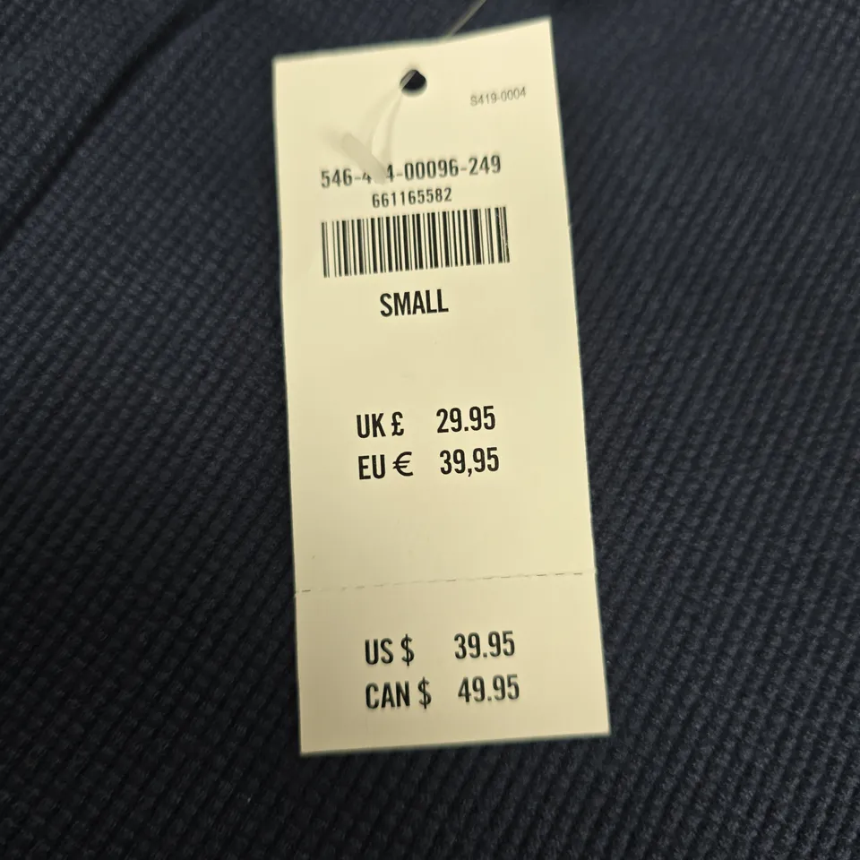 GILLY HICKS NAVY RELAXED SWEAT PANTS - SMALL