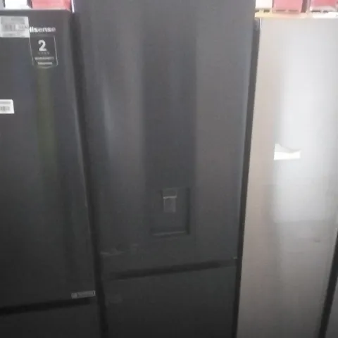 HISENSE
RB435N4WFE 60CM WIDE, TOTAL NO FROST, FREESTANDING FRIDGE FREEZER - BLACK STAINLESS STEEL