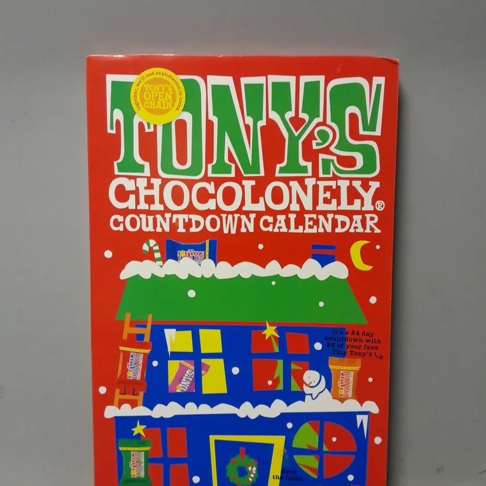 BOXED TONY'S CHOCOLONELY COUNTDOWN CALENDAR 