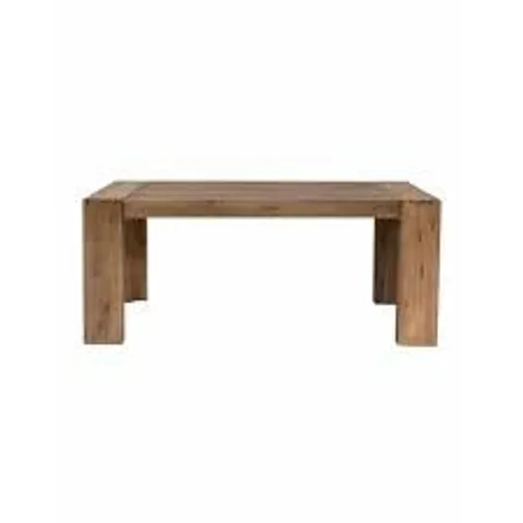 BOXED CHISBURY DINING TABLE SMALL NATURAL RECLAIMED PINE (2 BOXES)