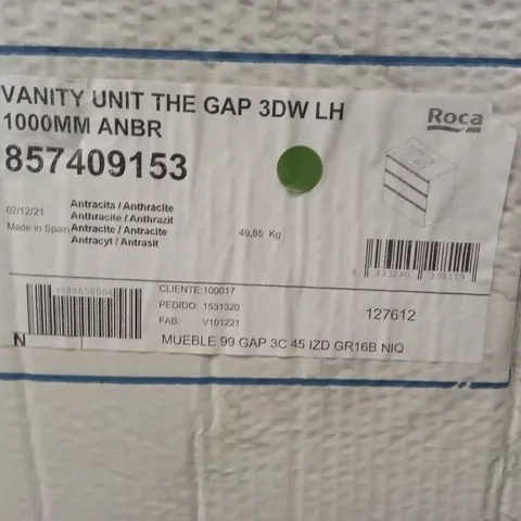 BOXED ROCA VANITY UNIT 