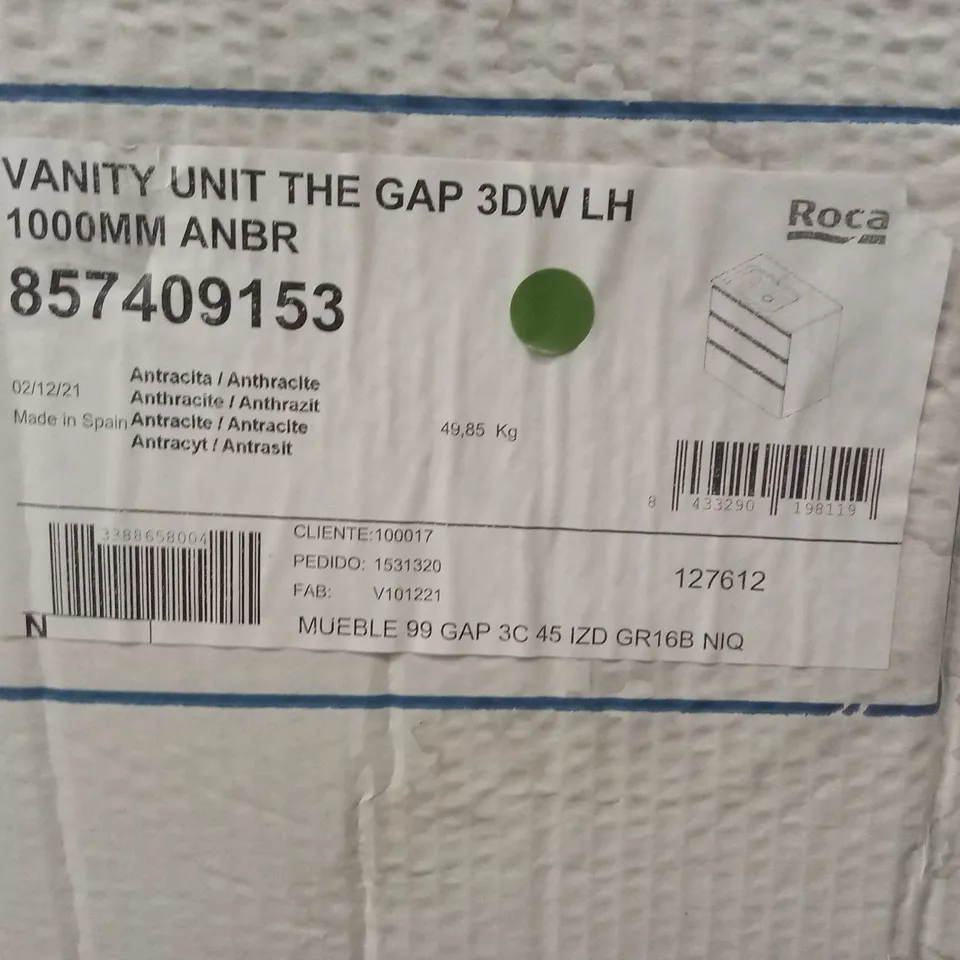 BOXED ROCA VANITY UNIT
