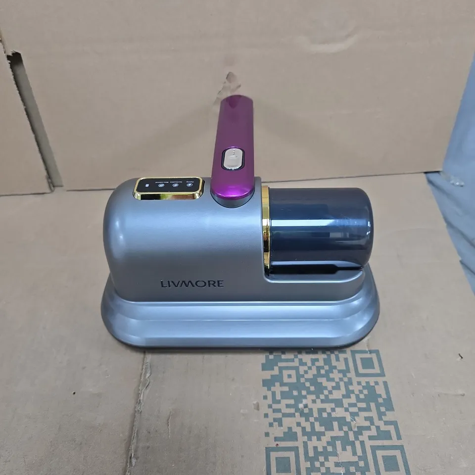LIVMORE CORDLESS UV SANITISING BED AND MITE CLEANER – BOXED
