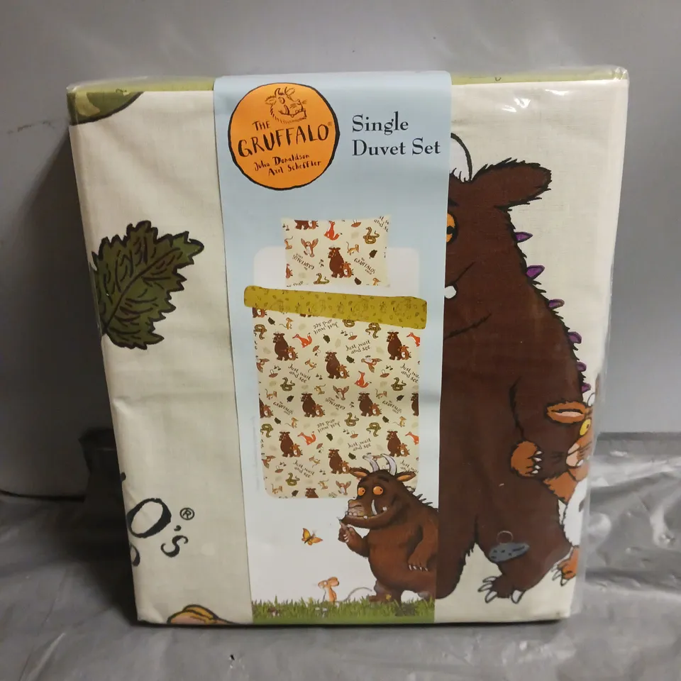 THE GRUFFALO SINGLE DUVET SET 