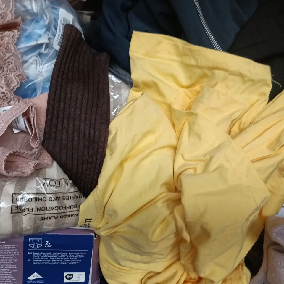 APPROXIMATELY 20 ASSORTED CLOTHING AND FASHION PRODUCTS IN VARIOUS STYLES AND SIZES - COLLECTION ONLY