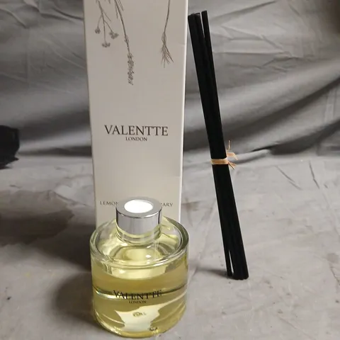 VALENTE LONDON REED DIFFUSER – LEMONGRASS AND ROSEMARY