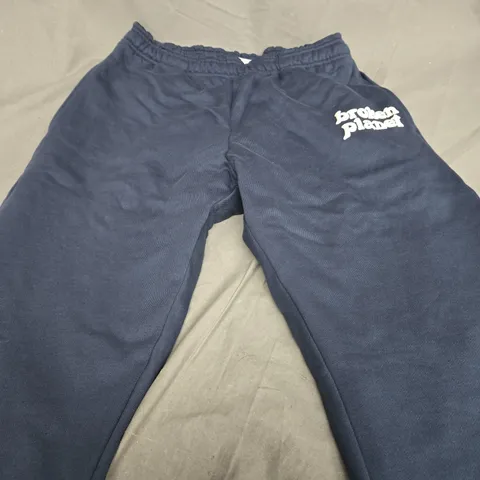 BROKEN PLANET NAVY SWEATPANTS - MEDIUM