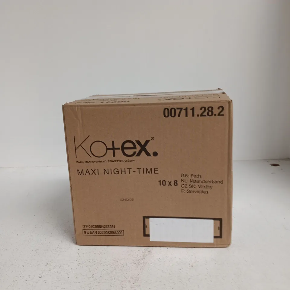 KOHEX MAXI NIGHT-TIME CONDOMS – 80 COUNT BOX (8 X 10 PACKS)