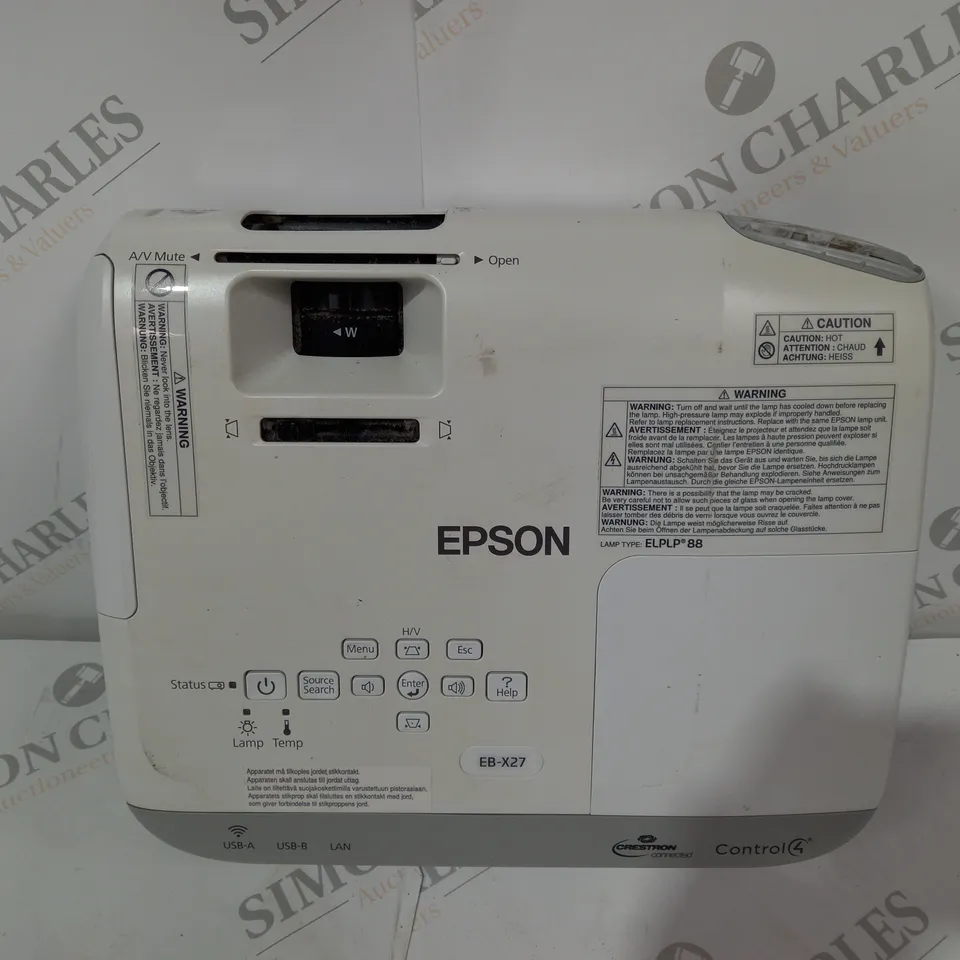 EPSON EB-X27 LCD PROJECTOR
