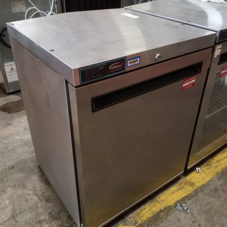 WILLIAMS HA135-SA SINGLE DOOR 135LTR UNDERCOUNTER REFRIGERATOR