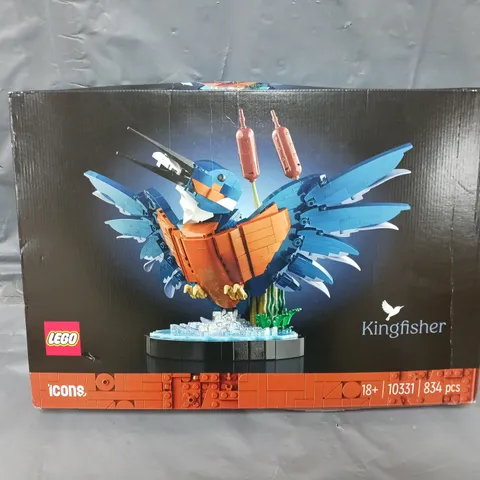 BOXED LEGO ICONS KINGFISHER BIRD - 10331