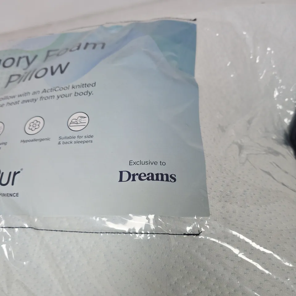 MEMORY FOAM ICE PILLOW – THERAPUR, EXCLUSIVE TO DREAMS