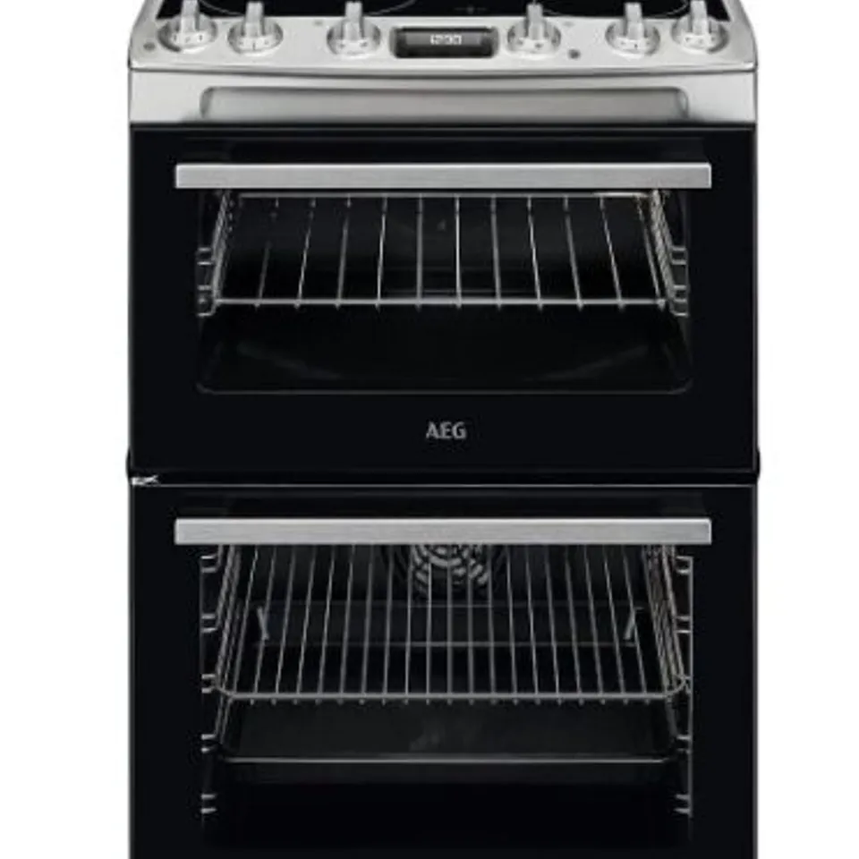 AEG CCX6530ACM 60CM ELECTRIC DOUBLE COOKER