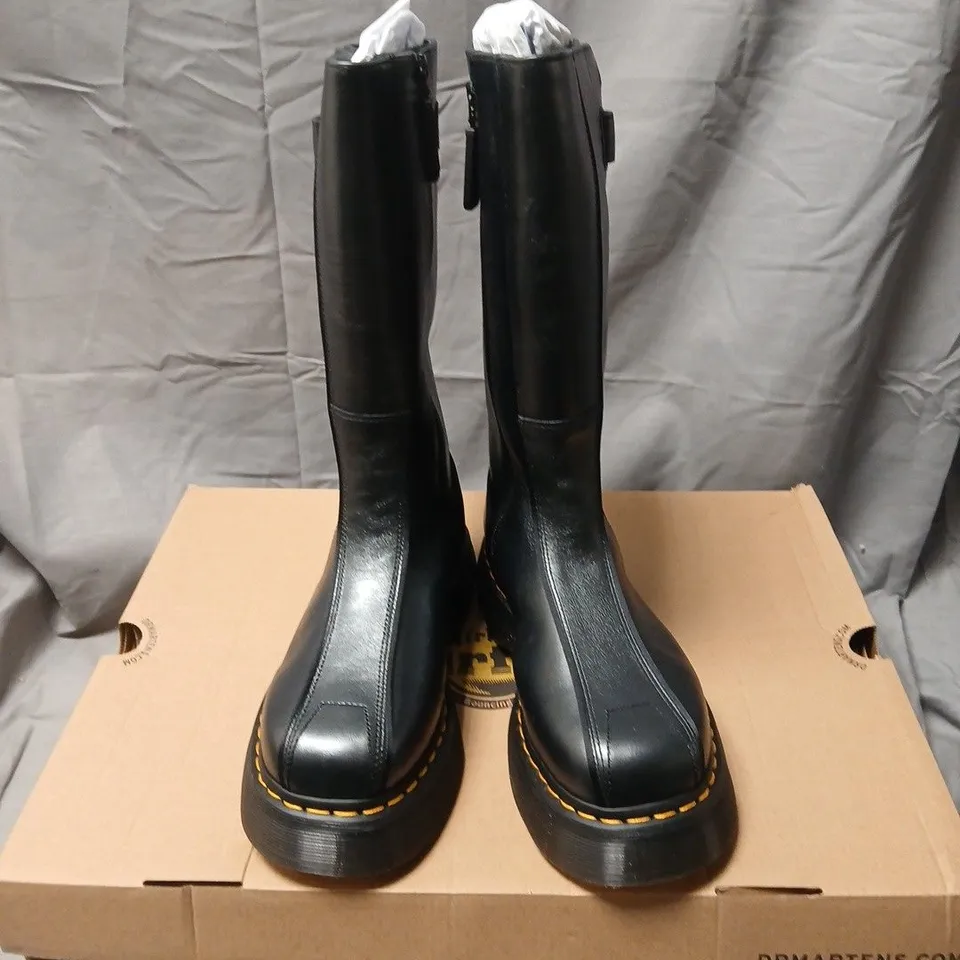 BOXED DR. MARTENS BUZZ HI BOOTS – UK 5 (EU 38) – BLACK