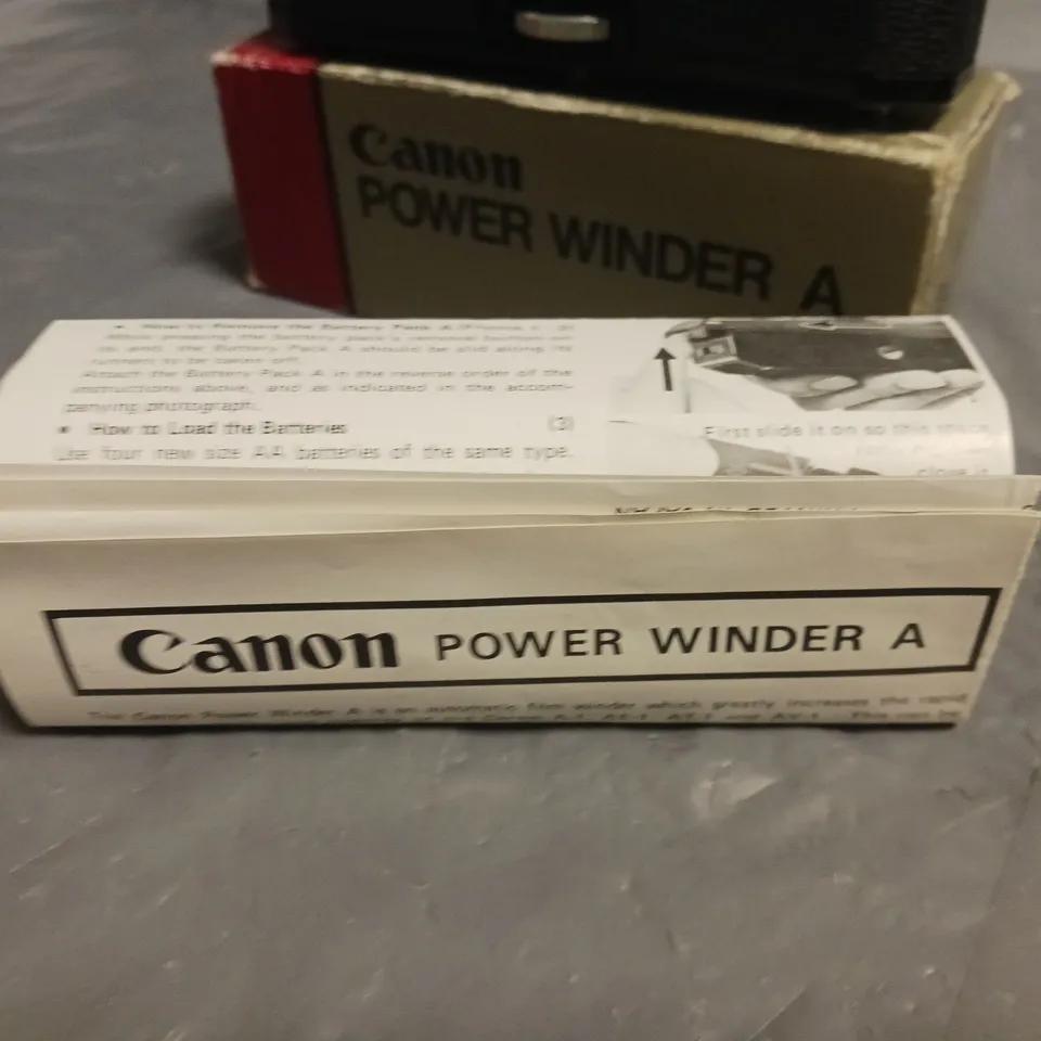 BOXED CANON POWER WINDER A