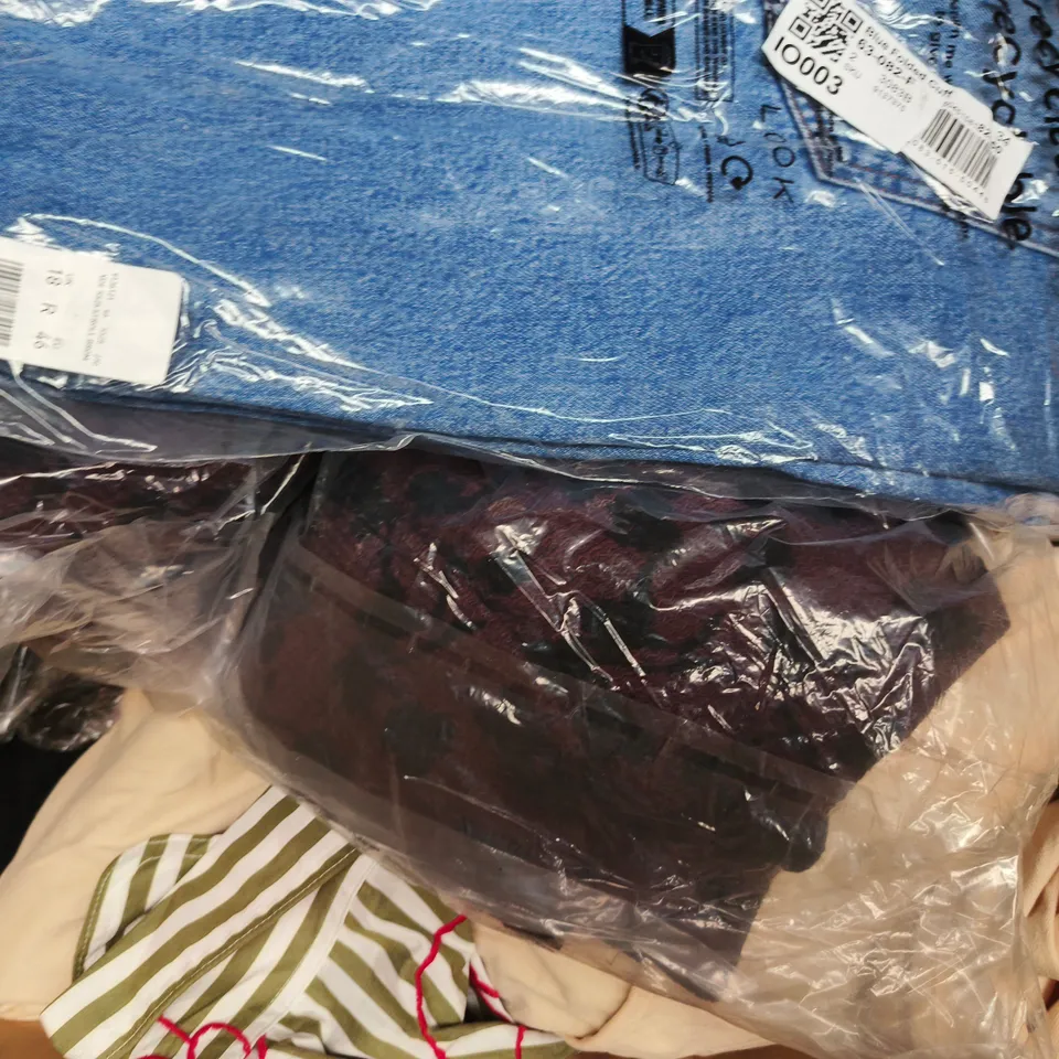 APPROXIMATELY 12 ASSORTED CLOTHING AND FASHION PRODUCTS IN VARIOUS STYLES AND SIZES - COLLECTION ONLY