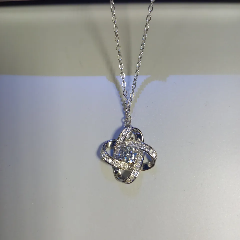 BOXED TALIA-RAE INFINITY PENDANT WIFE NECKLACE 