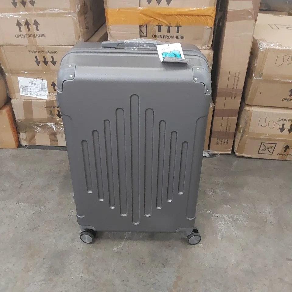 BOXED HARDSHELL SUITCASE SET - GREY