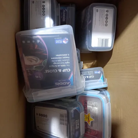 ADDIS CLIP CLOSE FOOD STORAGE CONTAINER SET VARIOUS SIZES