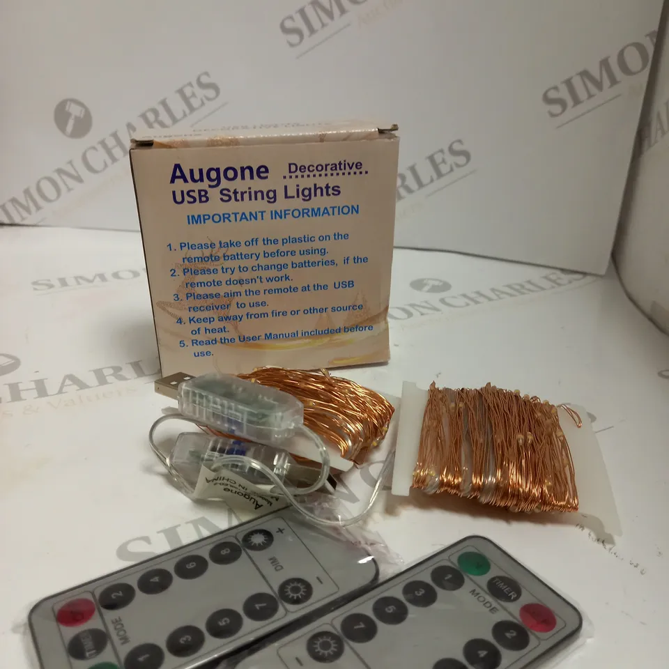 BOXED AUGONE DECORATIVE USB STRING LIGHTS 
