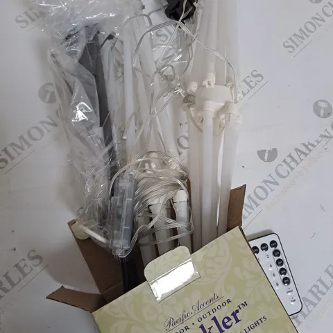 BOXED INDOOR-OUTDOOR SPARKLER DECORATIVE LED GARDEN LIGHTS