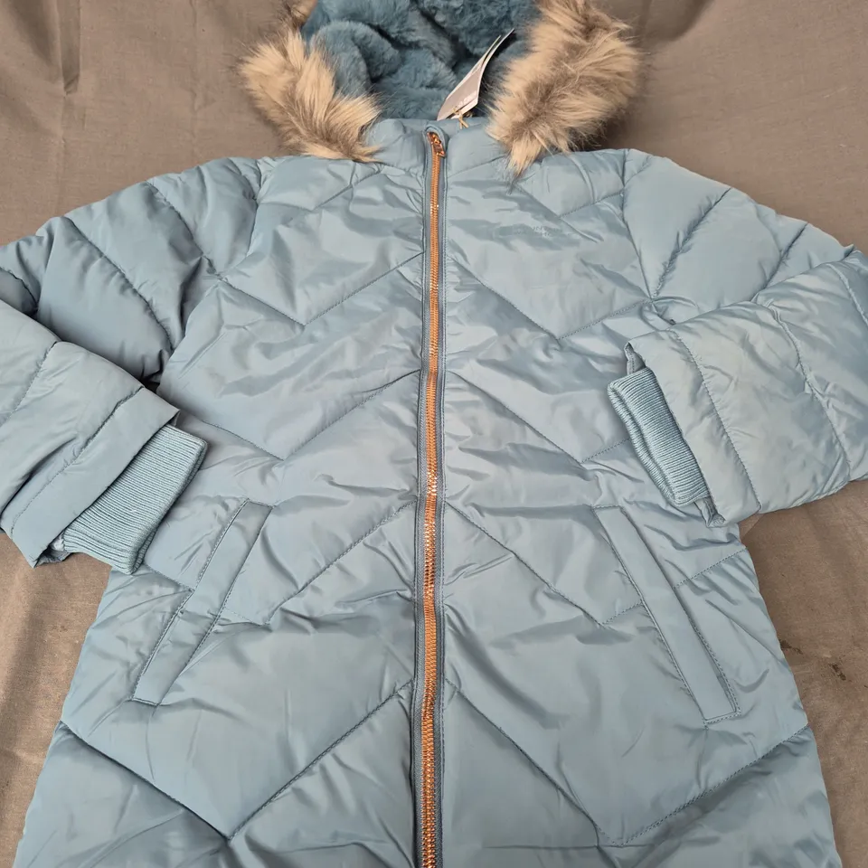 KIDS MOUNTAIN WAREHOUSE GALAXY WATER RESISTANT JACKET SIZE 7-8 YEARS