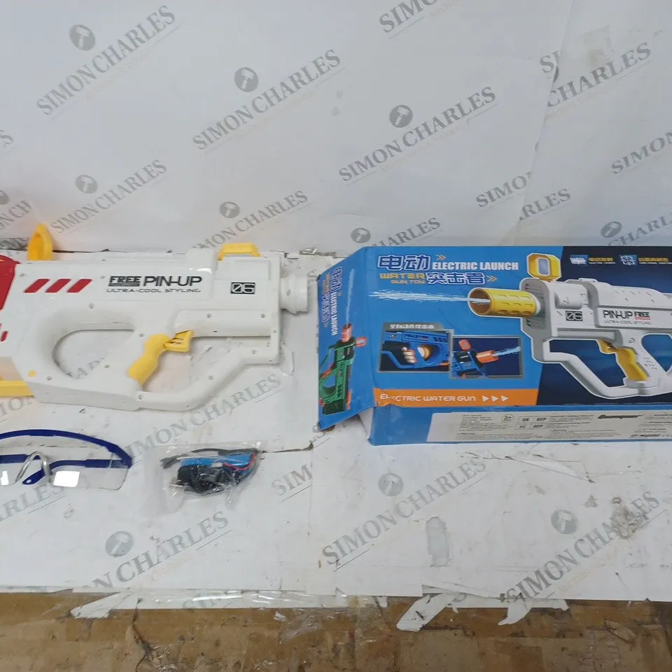 WATER GUN TOY ELECTRIC LAUNCH BOXED