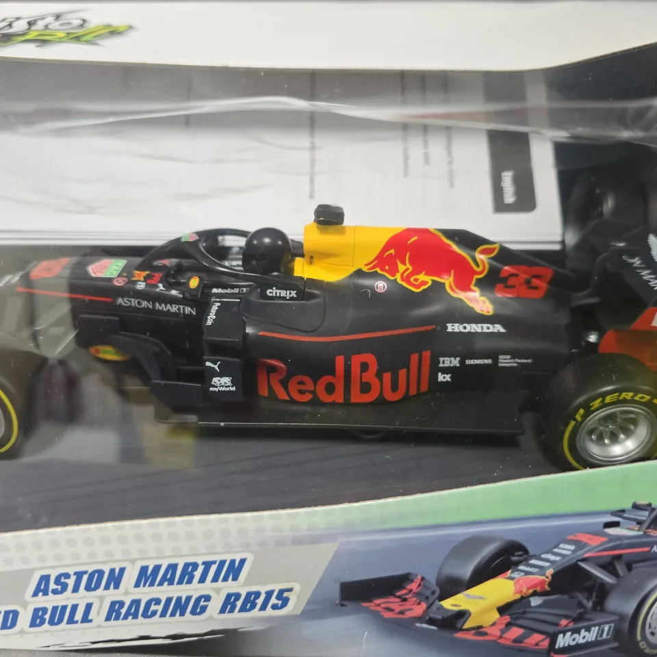 BOXED MAISTO TECH R/C ASTON MARTIN RED BULL RACING RB15 CAR - MAX VERSTAPPEN (33)