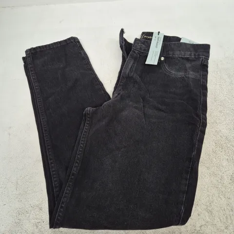 RIVER ISLAND DENIM JEANS – BLACK - 10R
